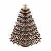 DIY Desktop Xmas Tree Transparent Tabletop Decoration Decorative Christmas Tree  Desktop Ornament