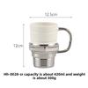 Creative Golden Spark Plug Ceramic Mug Breakfast Milk Tea Cup Home Afternoon Tea Coffee Cup Office Drinking Mug Home Decoration