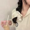 Lace Elegant Double Layered Oversized Headband For Women'S Hair Accessories