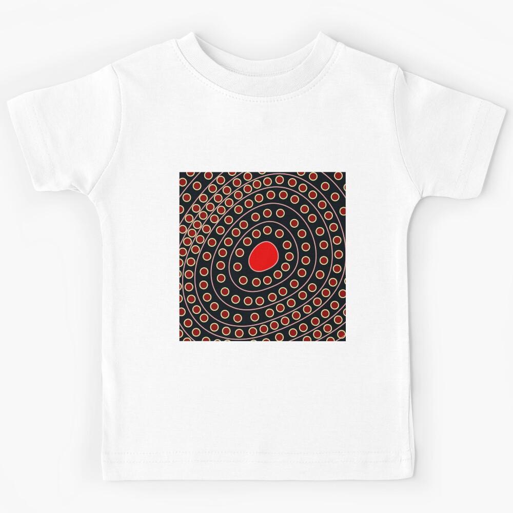 abstract tribal design Kids T-Shirt 160