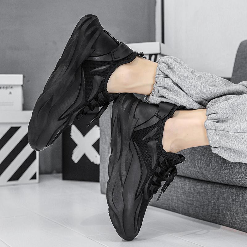 Fashion PARZIVAL Men Casual Shoes Spring Breathable Clunky Sneaker Sport Shoes Mens Sneakers Vulcanized Shoes Trainers Tenis Masculino