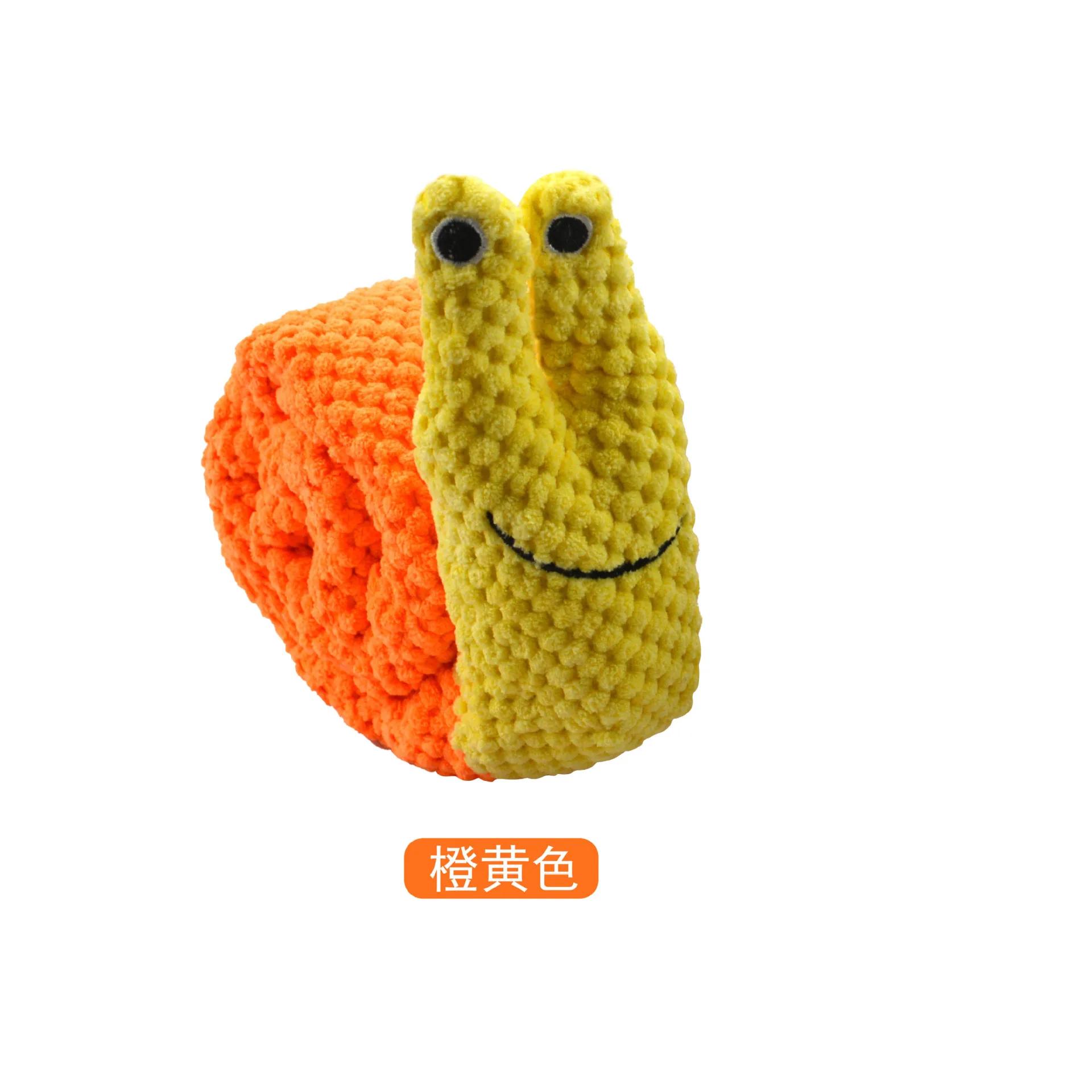 

Игрушки для собак, писк, домашнее животное, нюхает плюшевые игрушки-улитки, тибетская еда, молярная головоломка, игрушки для собак, интерактивная головоломка для собак, игрушка-кормушка, кормушка для домашних животных оранжевый