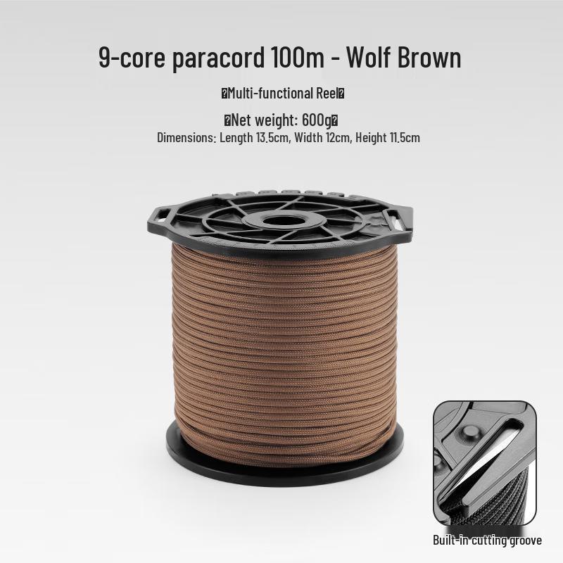 Multi-purpose Outdoor 9-Core Paracord