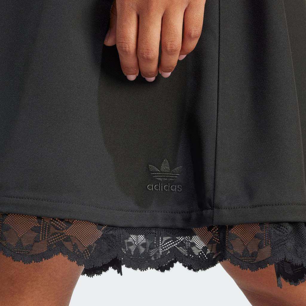 Adidas Originals Lace Dress Casual Sleeveless Bodycon Sports Dress Women Dress Black IX6966