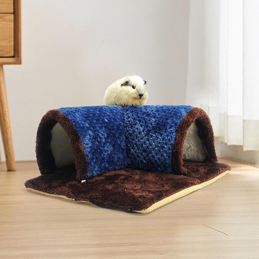 Hamster Tunnel with Anti Slip Design Playground Exercise Training Guinea Pig Hideout for Guinea Pig Squirrel Cat Rat Chinchilla