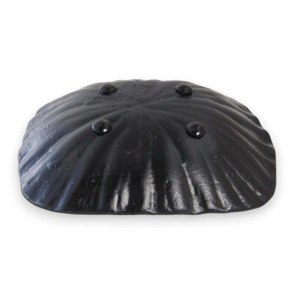 14cm Oval Glass Dinner Green and by Sairan J-kitchens Plate, Medium, Gold,