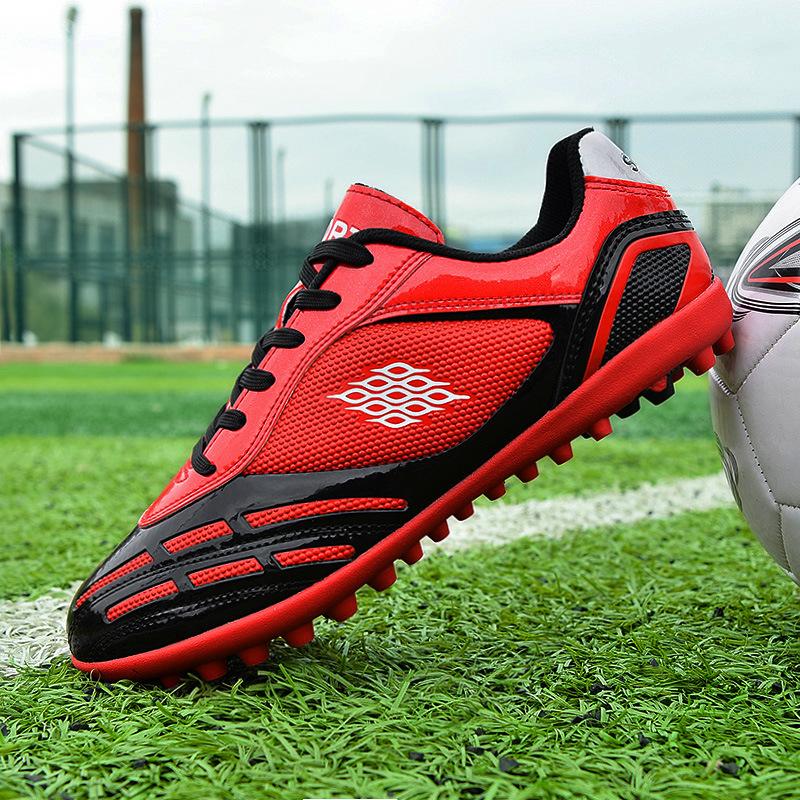 New Fashion Football Shoes Male Primary and Secondary School Students AG Training Short Broken Nails Children's Football Shoes Broken Nails Long Nails