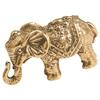 Pure Copper Elephant Statue Brass Decoration Figurines Exquisite Decorations Desktop Small Vintage Adornment