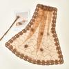 Vielseitiger Schal mit floraler Stickerei Florale Stickerei Haarband Damen Kopfbedeckungs-Accessoire
