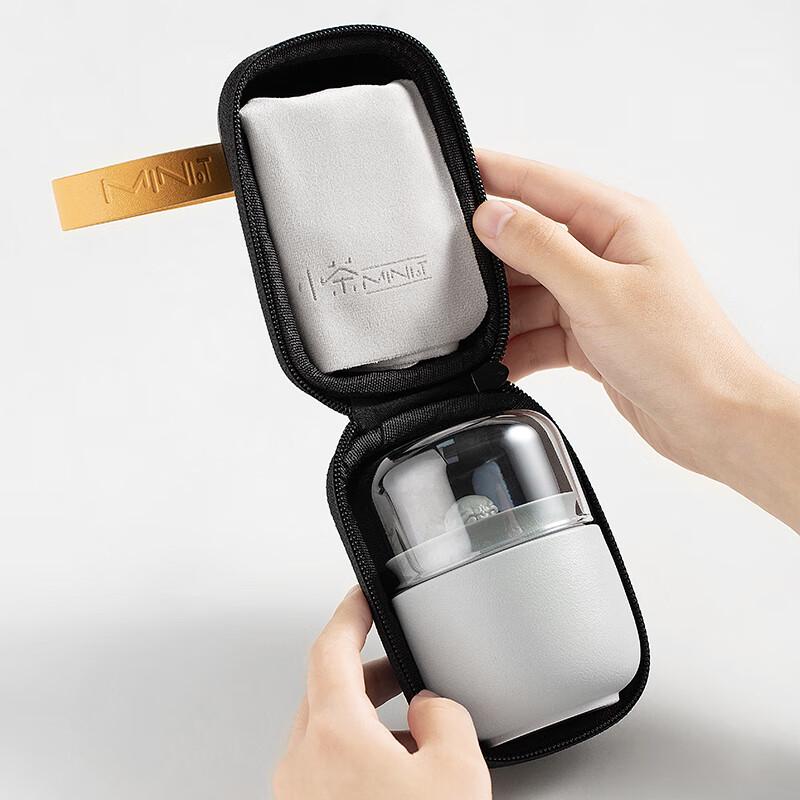 K.S. Xiaochaguan Portable Ceramic Tea Brew Cup