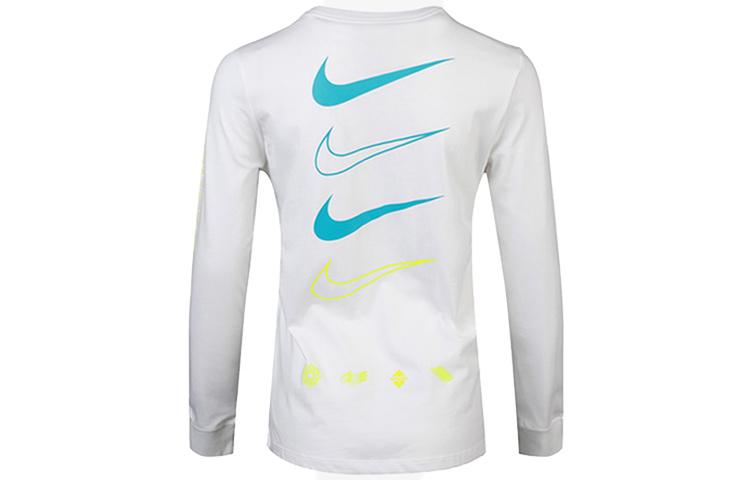 Nike Sportswear Women s Crewneck Long-Sleeve T-Shirt White CV9174-100 M
