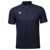 Kelme Men's Solid Utility Polo Shirt, Short Sleeve Golf Shirt, Moisture-Wicking, Quick-Drying (Navy Blue, XL)