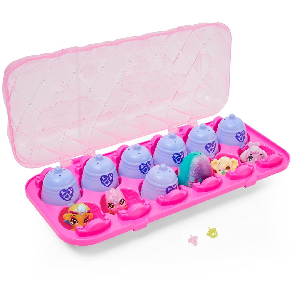 Hatchimals CollGGibles Shimmer Babies 12 Piece Egg Carton Hatchimals Overseas Edition Toy Animal Pet Born! Woomo Nazotama