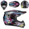 Full Face Mountain Bike Helmet DH Downhill Cycling Youth Adult ABS Safety With Visor