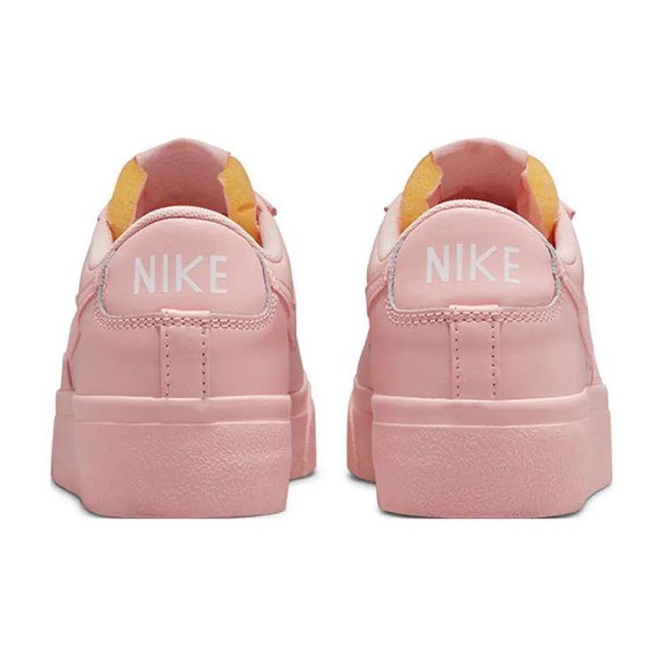 Nike Blazer Low Platform Atmosphere Dámské Tenisky Růžová Černá Team-Oranžová DJ0292-600