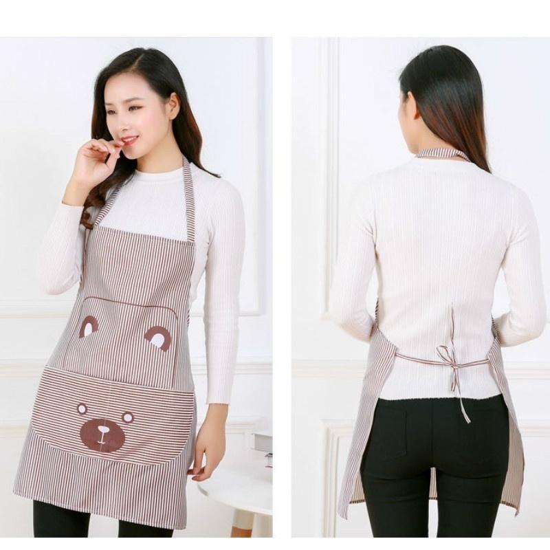 Küchenschürzen Mode Unisex Damen Herren Schürzen Gewerblich Restaurant Zuhause Latz