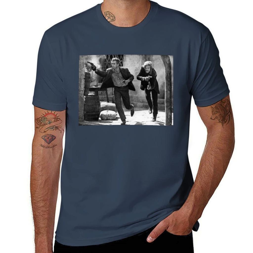 George Roy Hill Butch Cassidy a Sundance Kid Tričko Denní práce Krátký rukáv Top