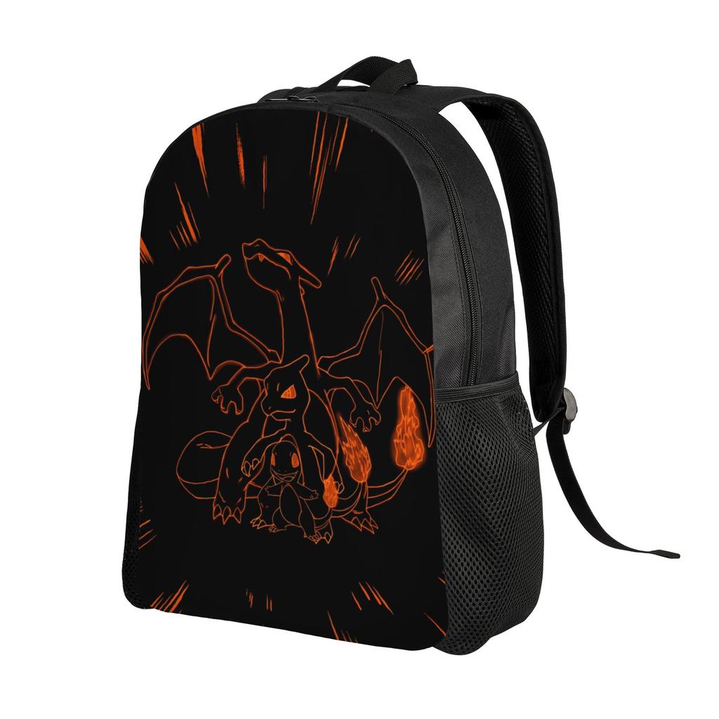 Fashion Backpacks Pokemon Backpack Daypack Mochila Work Retro Washable Rucksack