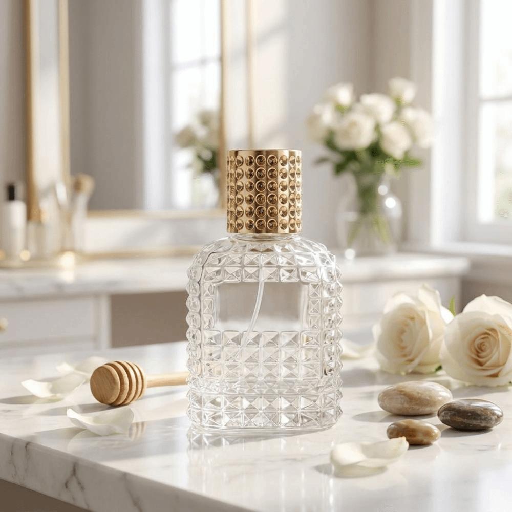 Pineapple Shape Perfume Atomizer Refillable Cosmetic Dispenser Fragrance Storage Business Travel