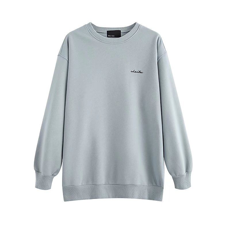 High Quality! Fashion Embroider Letters Sweatshirt + Sweatpants Sports Suit Women's Autumn and Winter Loose Large Design Hoodie Cotton