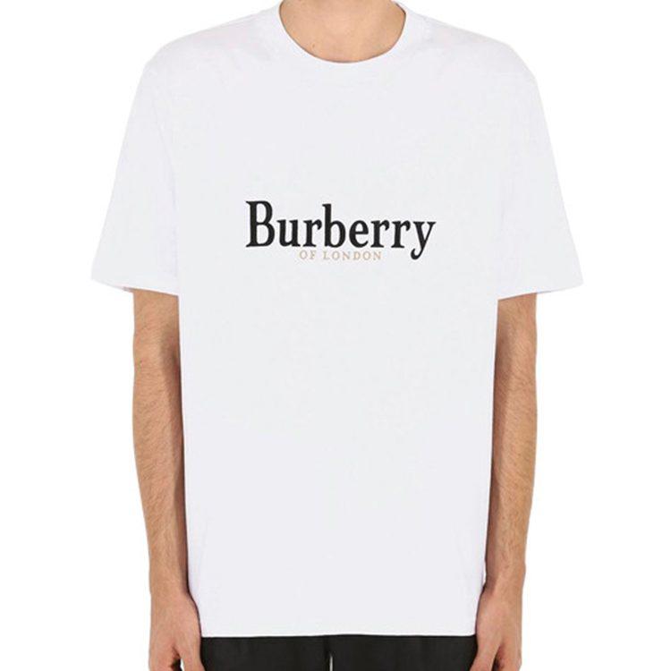 Burberry T Shirts Unisex Crew Neck Moderate Straight Fit 8007830