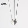 Ensemble Collier Pendentif Cœur d'Ange 1 Collier assortis pour Couple Magnétique