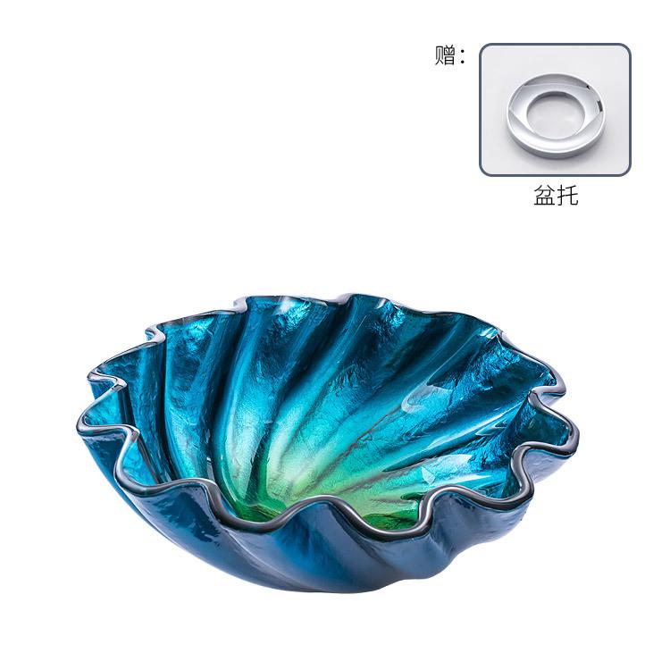 

Керамическое искусство над столешницей, расписанная вручную раковина для ванной комнаты, закаленное стекло, умывальник, туалет, ванна, латунный набор