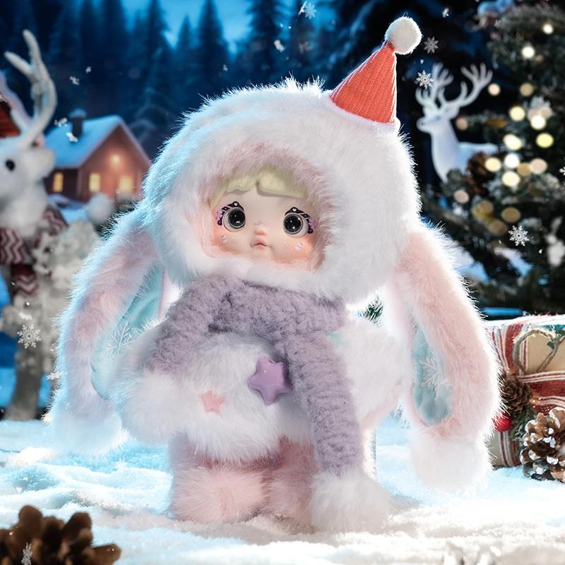 Latest Genuine Nuomeier Wonderful Xmas Eve Limited Edition Blind Case Plush Plaything Pouch Pendant For Girls' Birthdays And Xmas