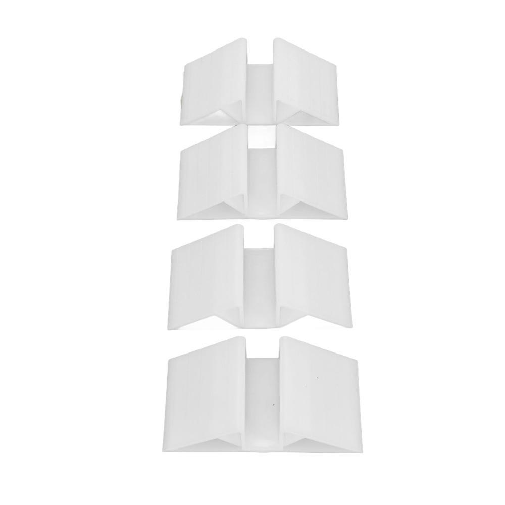 4pcs Thick Build Playpen Fixing Clip Triangle Shaped Gate Base Bracket  Pet Fence Matching Triangle Base