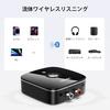 UGREEN Bluetooth 5.1 Receiver Stereo Receiver Bluetooth5.1 for Home Stereo/Speakers/Components/TV/Wireless Aptx HD/Aptx/AAC/SBC Bluetooth Receiver 3.5