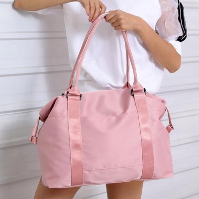 Stylish Sports Bag with Leisure Bag Travel Shoulder Bag Women's Bag Large Capacity Portable Fitness Bag