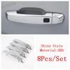 Door Handle Bowl Decoration Protector Cover Trim For Great Wall GWM WEY TANK 300  - 2025 Chrome Black Accessories Exterior