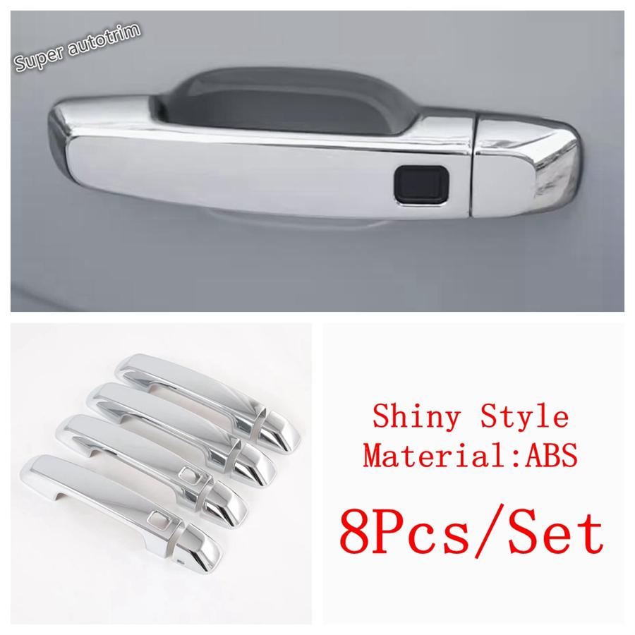 Door Handle Bowl Decoration Protector Cover Trim For Great Wall GWM WEY TANK 300  - 2025 Chrome Black Accessories Exterior