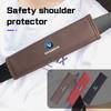2Pcs Car Seat Belt Nappa Leather Safety Belt Shoulder Covers For Changan UNI-K CS35 CX70 CS85 CS55 CS75 CS15 F70 Car Accessories