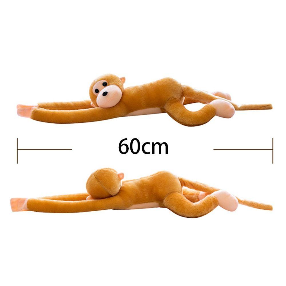 New Portable Colorful Long Arm Monkey DIY Long-armed Monkey Ornaments Monkey Children's Animal Soft Hanging