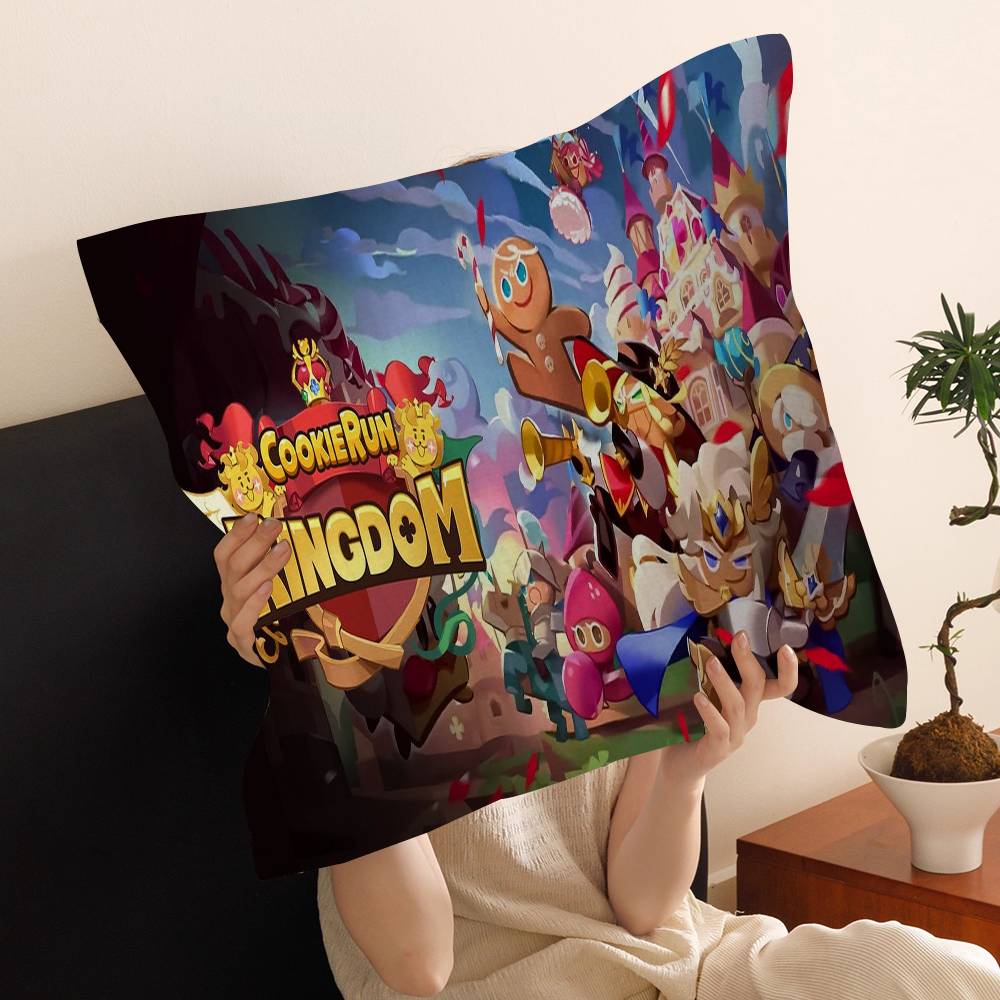 Spiel C-Cookie run K-ingdom Kissen Geschenk Heim Büro Dekoration Kissen Schlafzimmer Sofa Auto Kissenbezug Kissenhülle