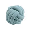 Useful Knotted Ball Pillow  Indeformable Eco-friendly Knotted Ball Plush Pillow  Hand-woven Knotted Ball Back Throw Pillow