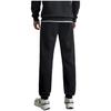 Anta Solid Patch Logo Print Knitted Fleece-Lined Joggers Men Bottoms Black 152247317-4