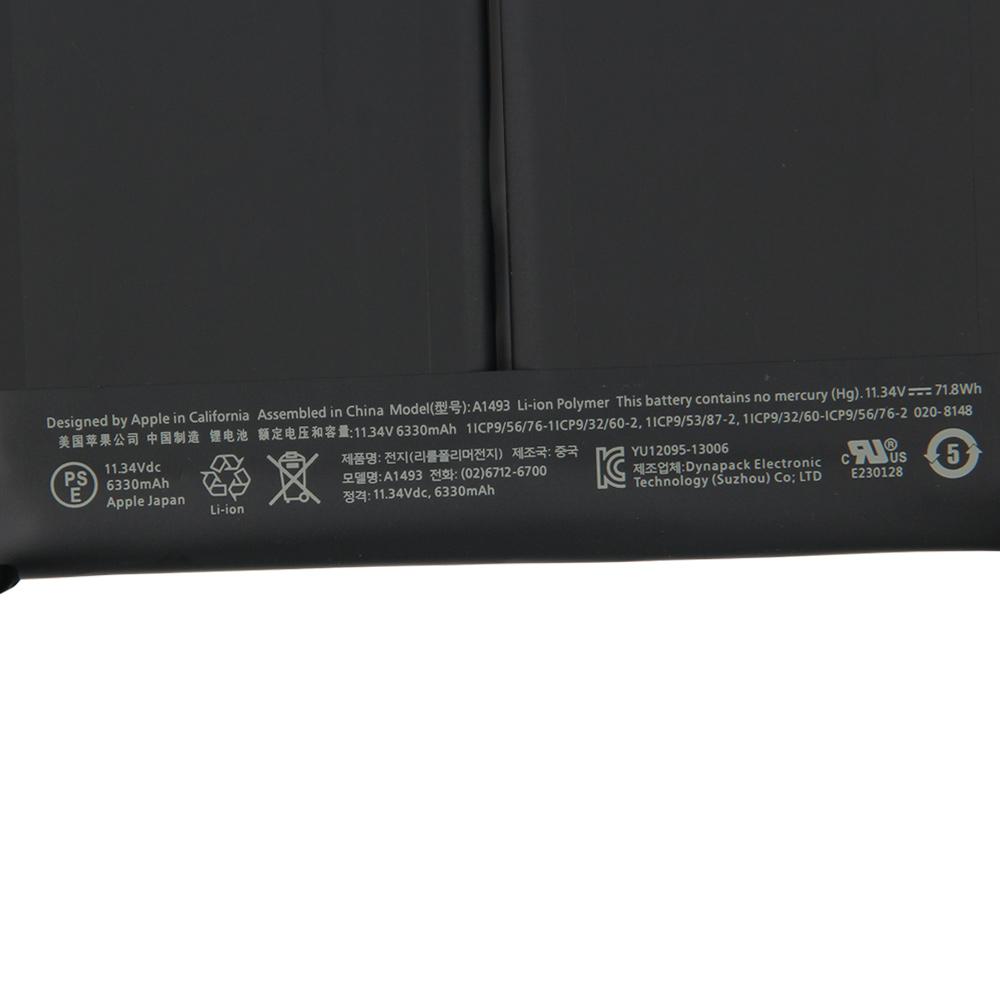 Replacement Laptop Battery A1493 A1582 For MacBook Pro A1502 ME864 ME865 A1493 A1582 MF839 MacPro 13" with Tools