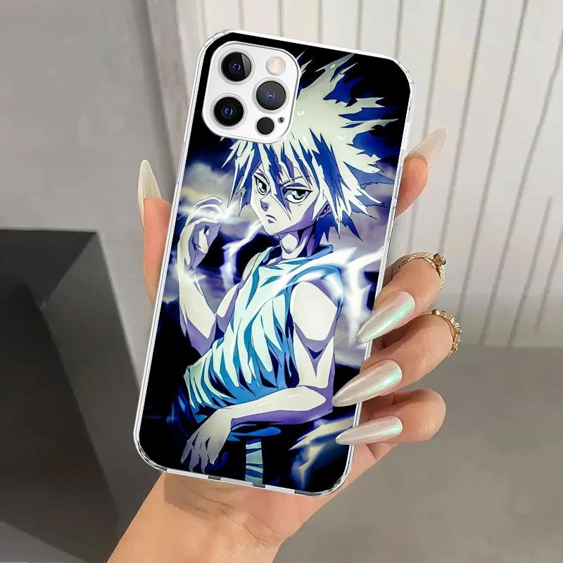 Hunter HXH Killua Phone Case for Iphone 17 Air 16 15 Plus 14 13 Mini 12 11 Pro Max 16E 7 8 SE 2020 Soft Funda Print Shell 17 Air