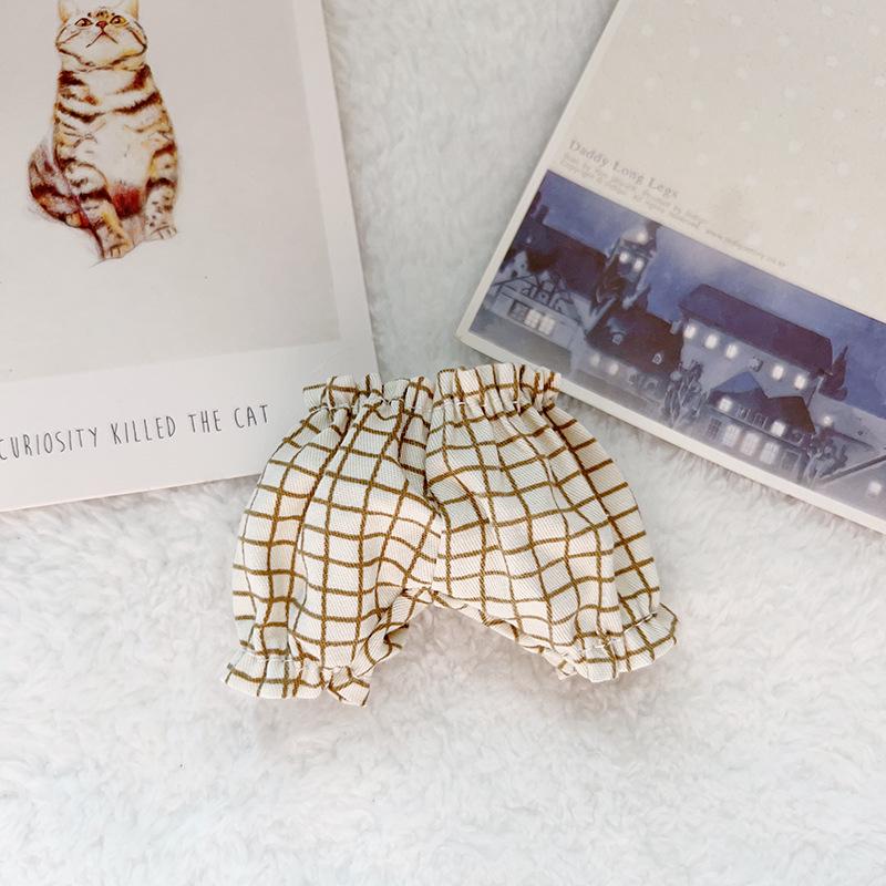 Labubu Doll Clothes: Versatile Bloomers for Plush Toy - Pumpkin Pants Design