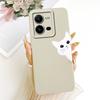 For Vivo V25 V25e 4G Cute Cat Flower Cartoon Phone Case For Vivo V25 V 25 25E V2201 V2202 Shockproof Soft Silicone Covers Bumper