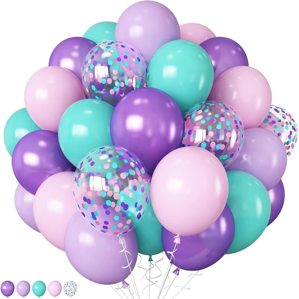 Mermaid Ocean Theme Balloon Garland Set for Birthdays and Weddings