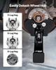 Universal Wheel Bearing Hub Removal Tool Compatible with 5 6 8 Lug Hubs