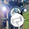 Suporte para Luz de Trabalho Biqing, Suporte de Montagem, Suporte para Farol de Nevoeiro, 1,6 polegadas (40 mm), Moto de Motocross, Bicicleta, Patinete, Prata