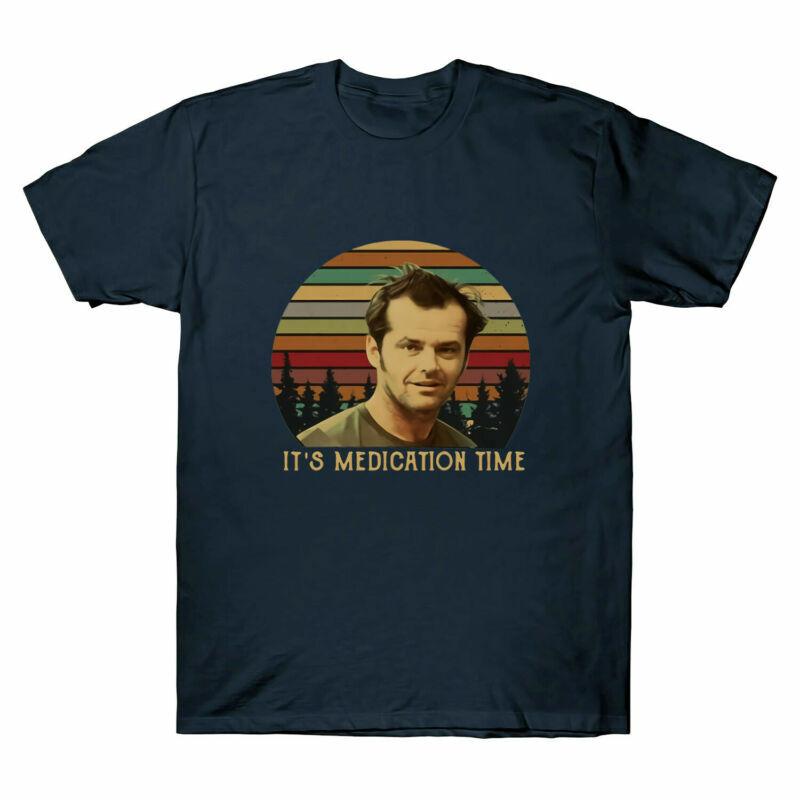 Vintage Its Over The One Time Unisex Medication Tshirt Nest Flew Cuckoos