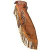 Skreddersydde Western Chinks Cow Leather Chaps Frynser Tooled Yoke Spenne Lukking