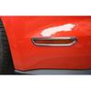 Turn Signal Brake Light Lamp Cover Trim For Ford Mustang 2015- Silver Chrome