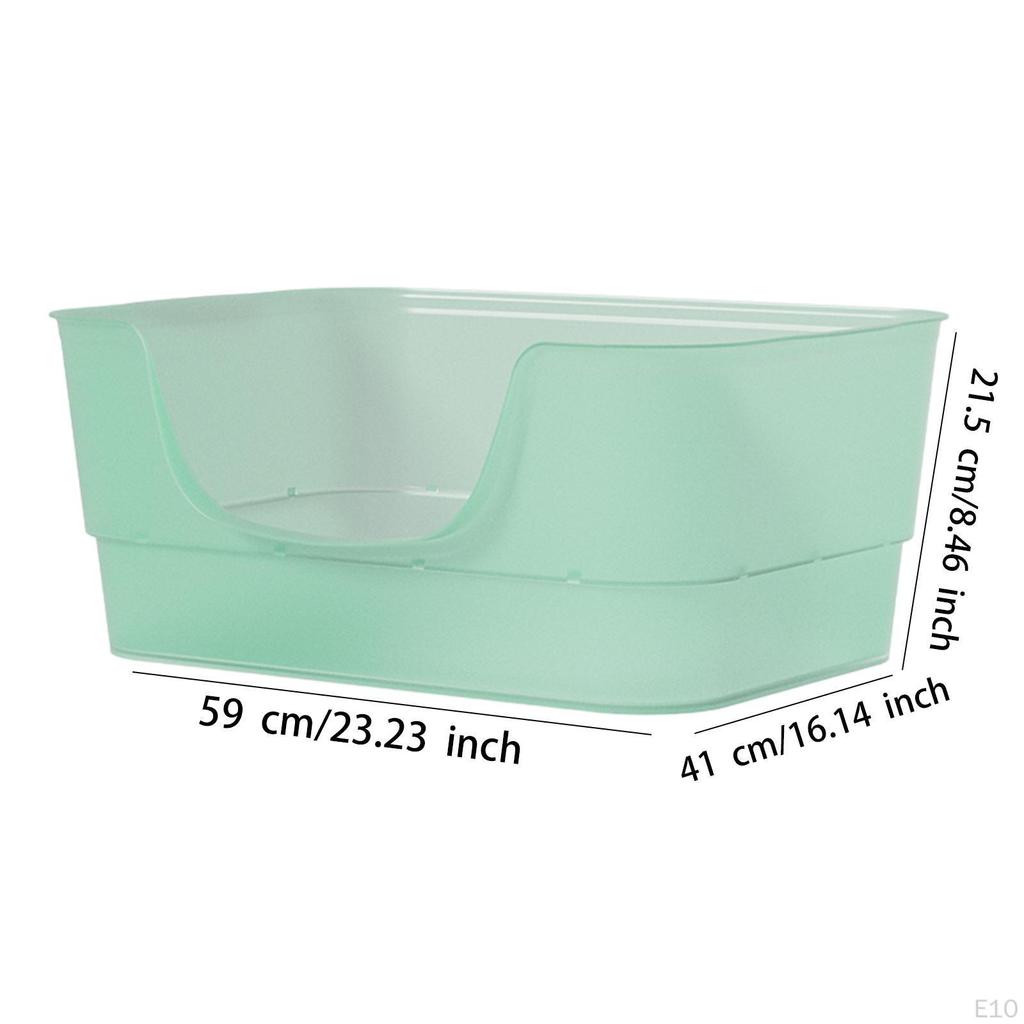 Cat Litter Box for Kitten Indoor Cats Potty Toilet Sifting Tray Sandbox