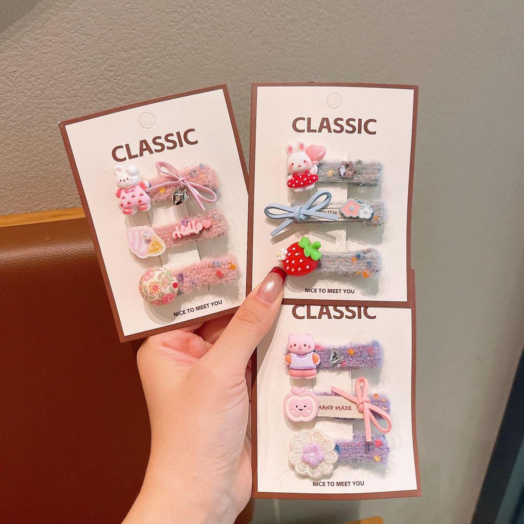 Adorable Animal Hair Clips for Kids - Cute Bangs Clips & Hair Accessories for Girls